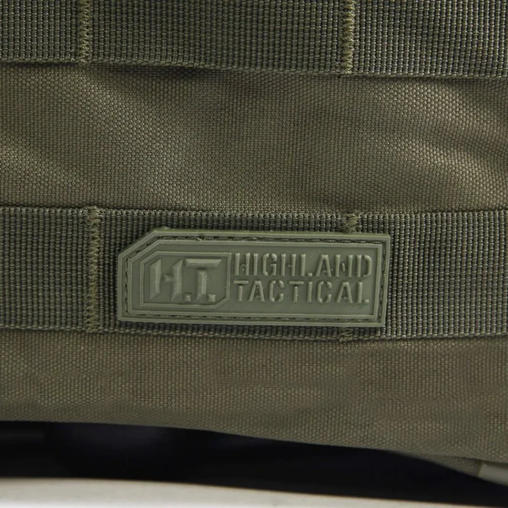 Highland Tactical Squad Rolling Duffel Bag Dark Green